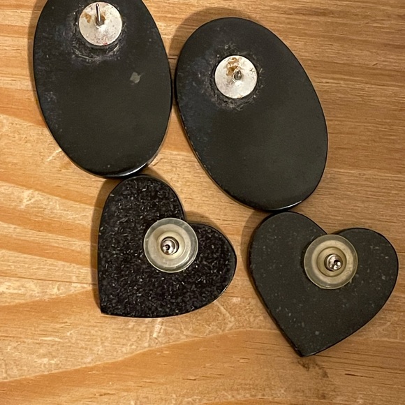 ⚫️ oversized 80’s Earrings 🟠 - Picture 5 of 6